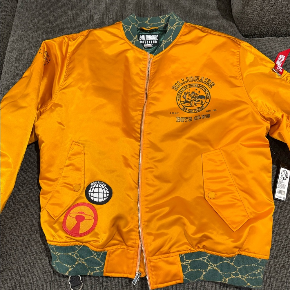 Billionaire boys club bomber jacket